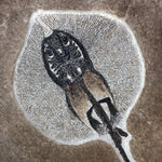 Rochen Stingray aus dem Eozän