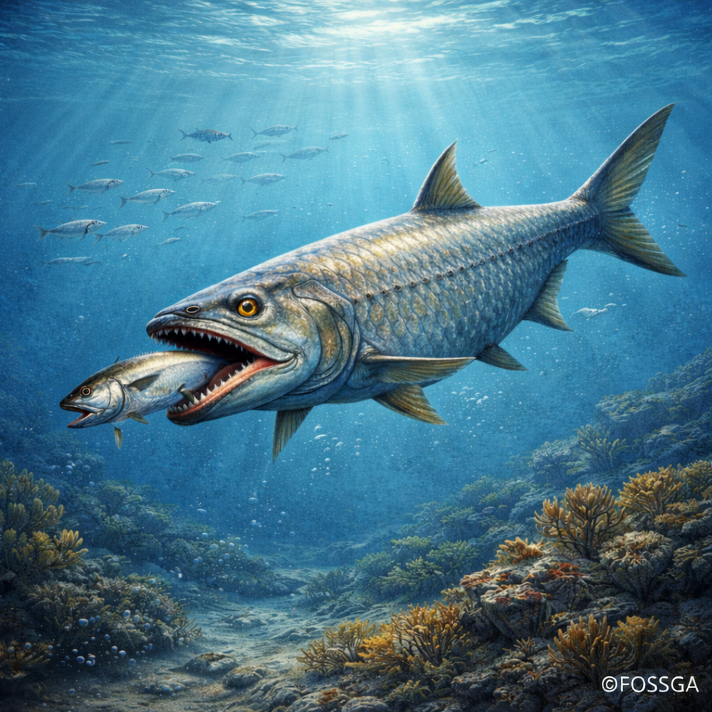Thrissops – Jurassic Predator from Solnhofen | 150 Million Years | Den ...